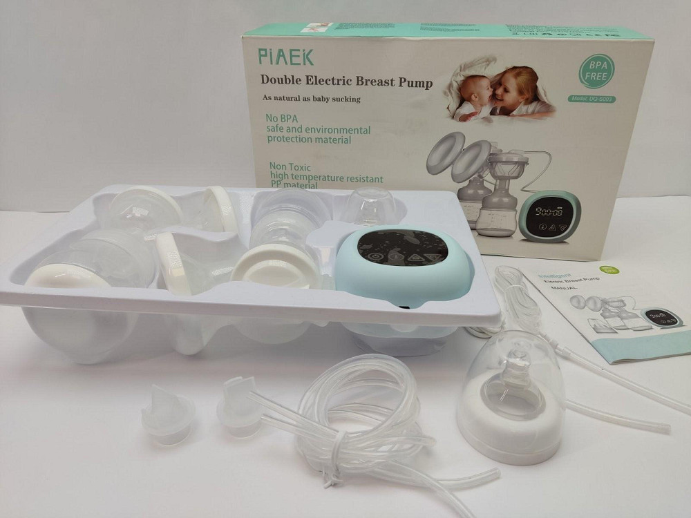 Подвійний електричний молоковідсмоктувач Piaek DQ - S003 Луцк - изображение 1