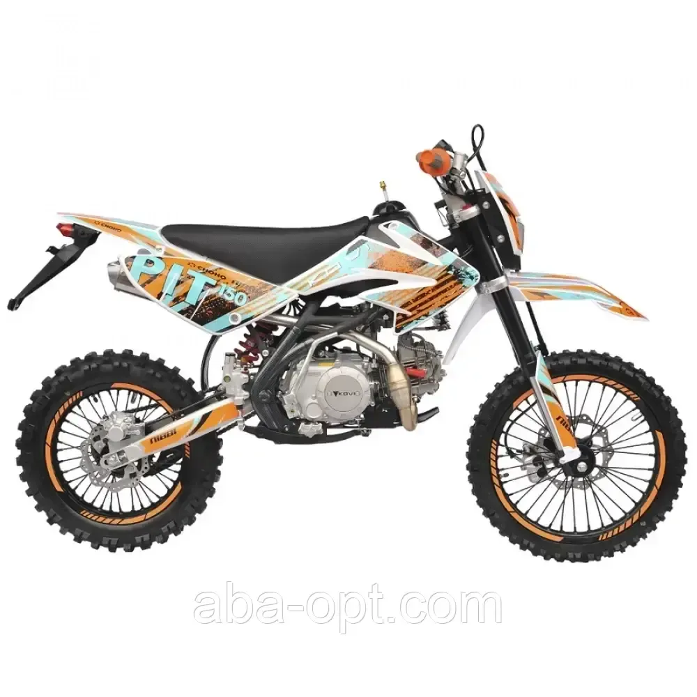 КРОСОВИЙ МОТОЦИКЛ KOVI PIT 150 Об'єм 140 м3 шини 17'/14' купити в інтернет-магазині дешево Одеса - фото 3