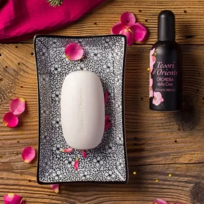 Тверде мило Tesori d&apos;Oriente Китайська орхідея Парфумоване 125 г (8008970055190) Вінниця - фото 3