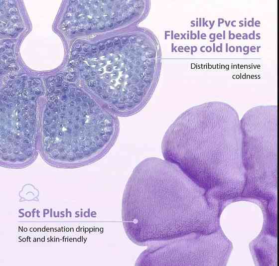 Гелевая термонакладка для груди охлаждение/согревание. Гелевая подушечка для груди при лактации. Киев