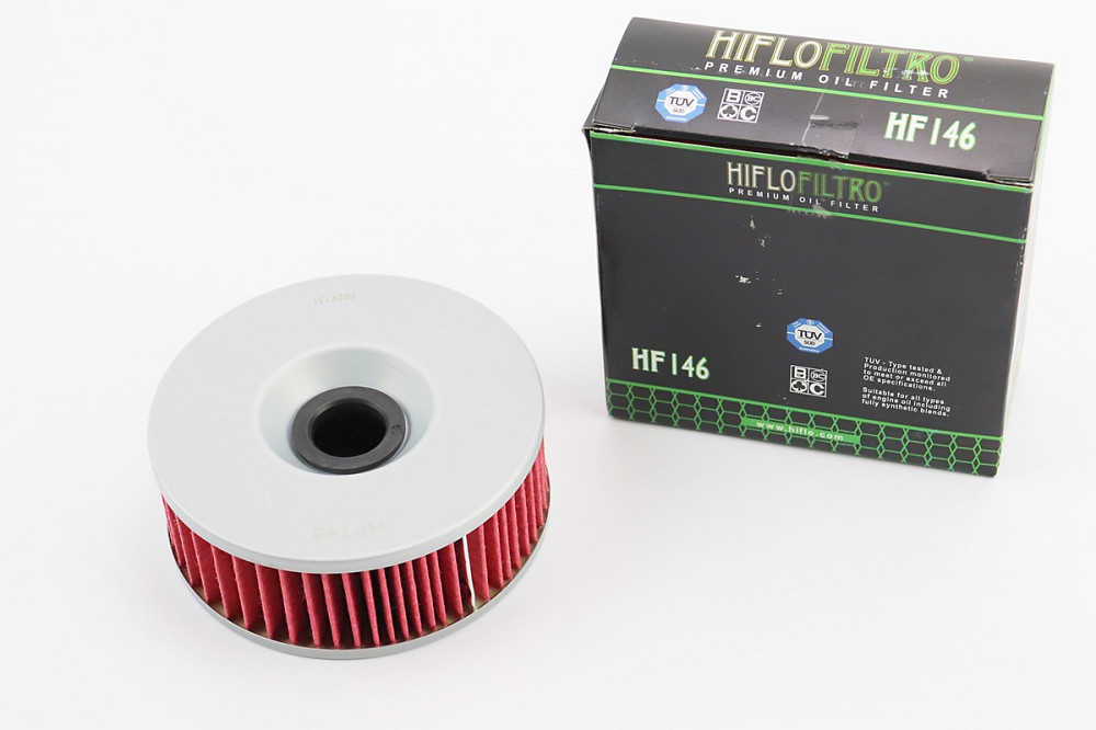 Фільтр-елемент масляний HF146 (101x40мм) Yamaha VMX1200/XVZ1200/XVZ13/XS750 Київ - фото 1