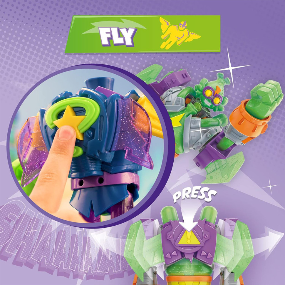 Ігровий набір Супербот Мега-К Superthings PSTSP116IN20 робот, казум-кид, фігурка Вінниця - фото 5