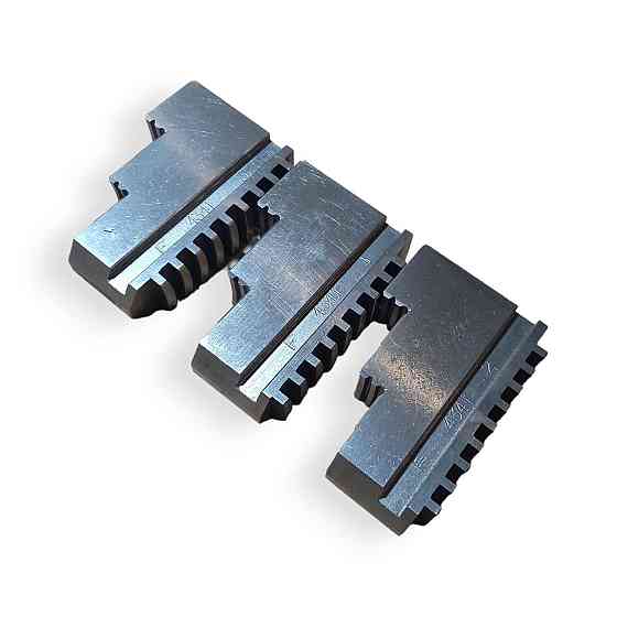 Кулачки под токарный патрон -Прямые 250мм Шаг 10 Ширина 27мм Харьков