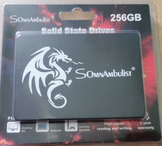 SSD накопитель Somnambulist 256Gb. Киев - изображение 1