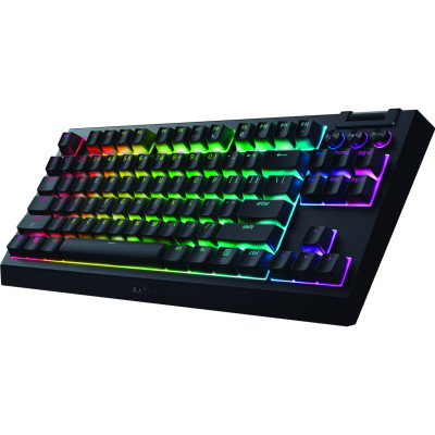 Клавіатура Razer BlackWidow V4 Low-Profile TKL Wireless/Bluetooth/USB Yellow switch UA Black (RZ03-05450100-R3M1) Вінниця - фото 6