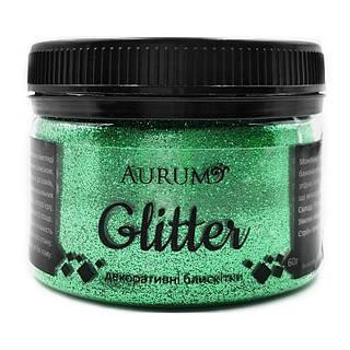 Гліттер смарагдовий №06 0.06кг AURUM Харків - фото 1