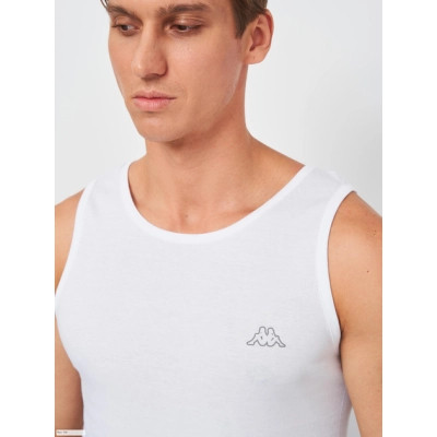 Майка Kappa Canotta Spalla Larga K1325 Bianco білий XXL (8052394816424) Вінниця - фото 4