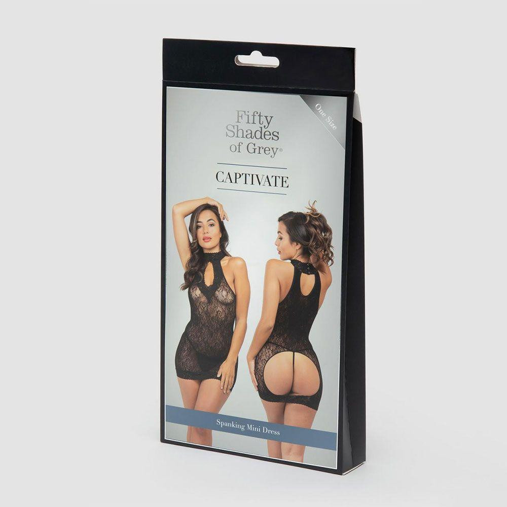 Сексуальна міні-сукня Fifty Shades of Grey Plus Size мережива, One Size (EU: 36-44) Sex Aura Київ - фото 6