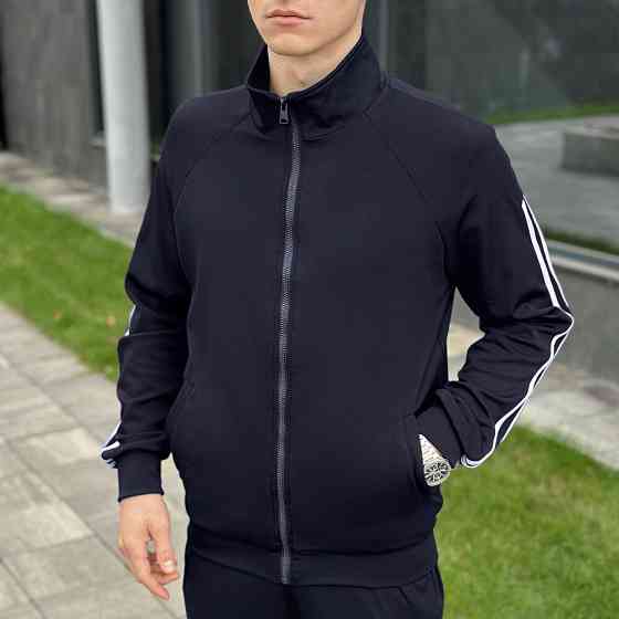 Синій спортивний костюм для чоловіків Pobedov Dollars. Весна осінь спортивний комплект. Київ