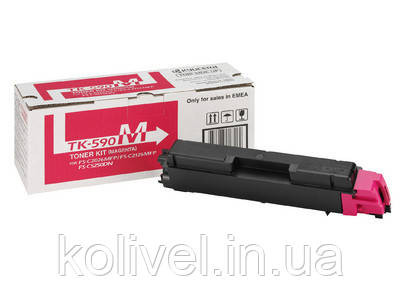 Kyocera TK-590M 1T02KVBNL0 - оригинальный тонер картридж Киев - изображение 1