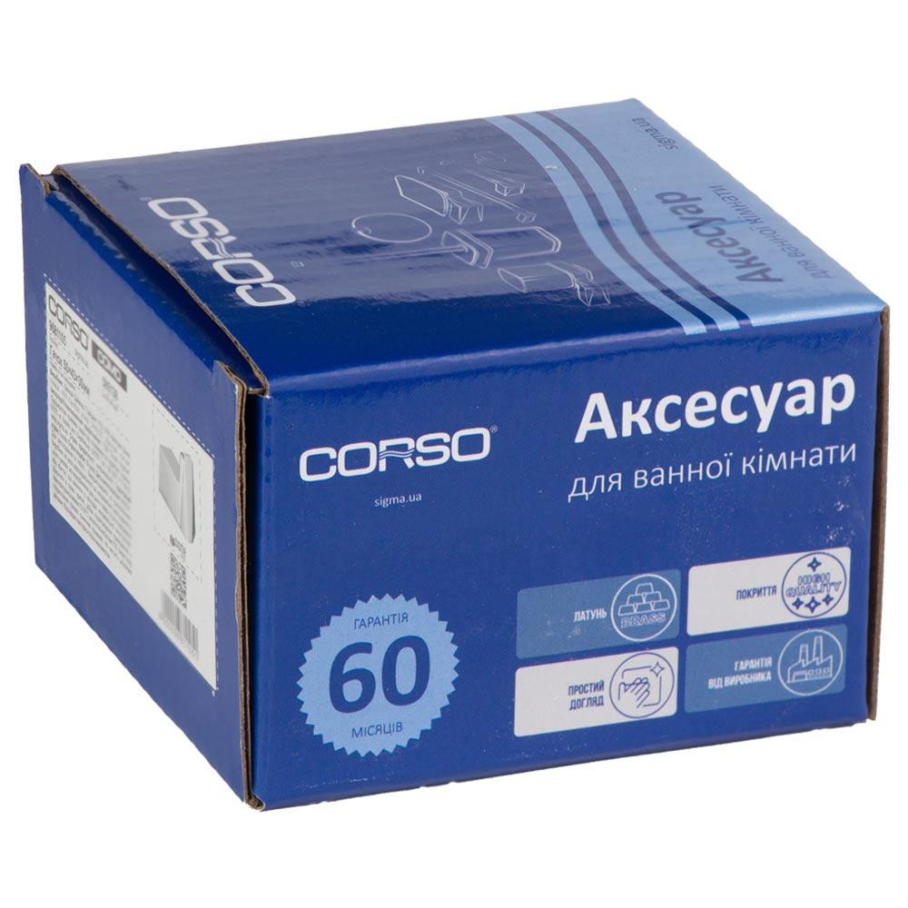 Крючок COMO 50×43×30мм CORSO (9681105) Київ - фото 5