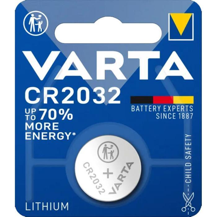 Батарейка Varta CR-2032 Lithium 1xBL Одесса - изображение 1