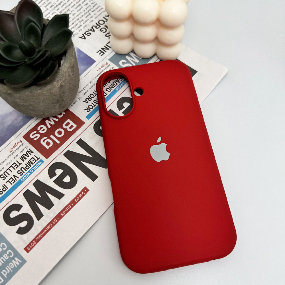 Чохол Silicone для Apple iPhone 16, Рожевий Київ - фото 3