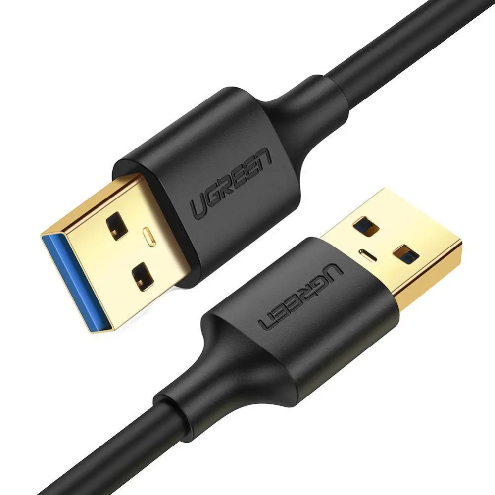 Кабель UGREEN USB-A 3.0 Male to Male Cable 1m (Black) Киев - изображение 2