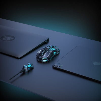 Мишка GravaStar Mercury M1 Pro magnesium alloy body BT/WL/USB-A RGB Gunmetal Gray (GRAVASTARM1PRO_GRY) Вінниця - фото 6