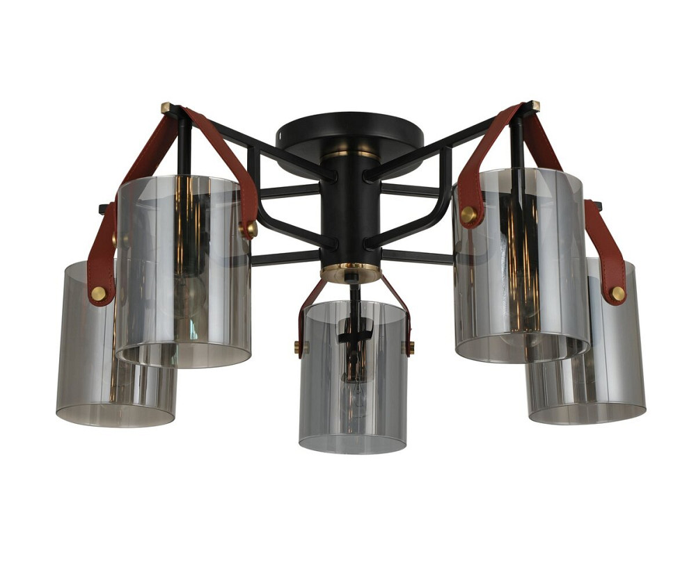 VALESO Люстра стельова G 321036/5 Copper+Matt black Коломыя - изображение 2
