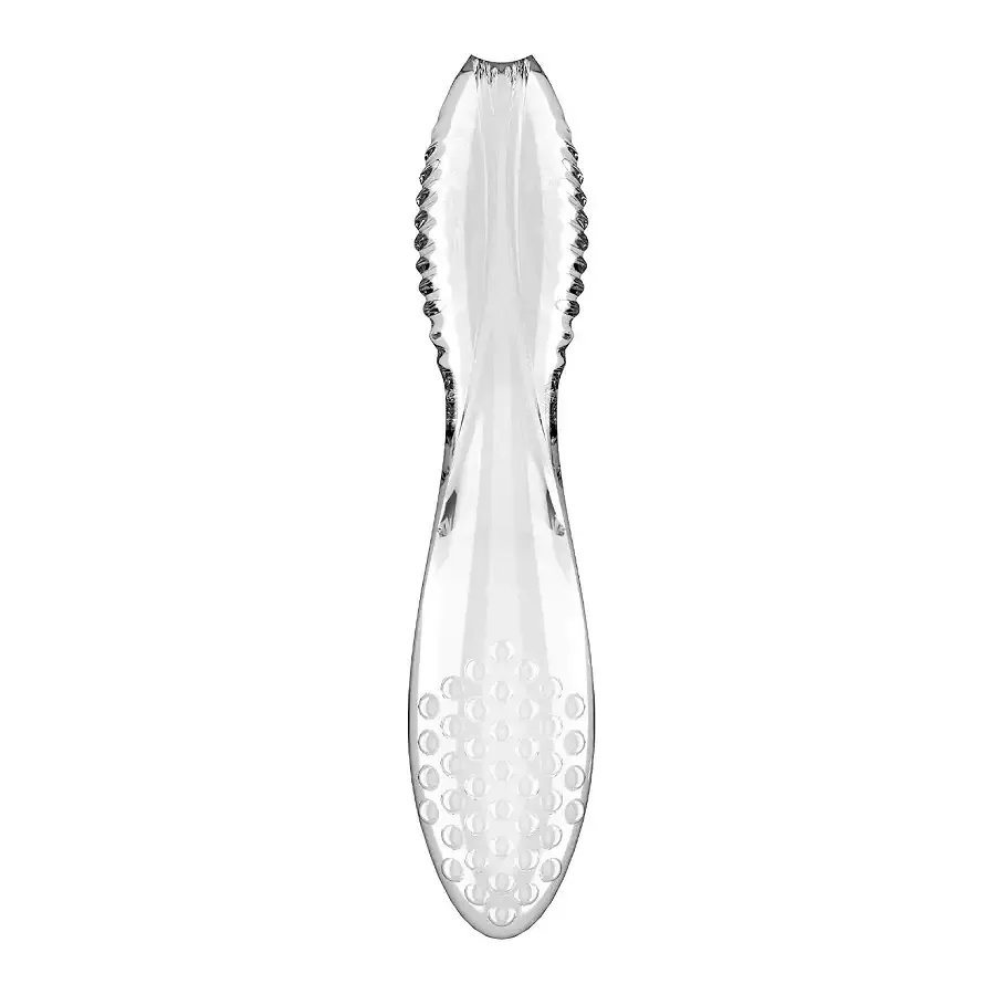 Двусторонний стеклянный дилдо Satisfyer Dazzling Crystal 2 Transparent Львов - изображение 4