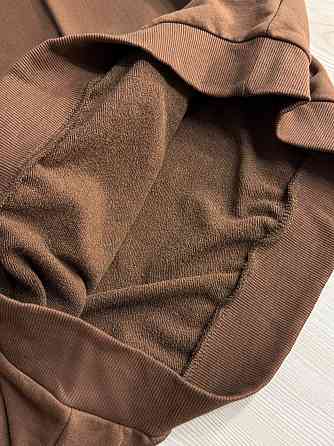 Костюм женский Quzen 470-471 свитшот и джогеры на резинке оверсайз, коричневый, S/M Киев