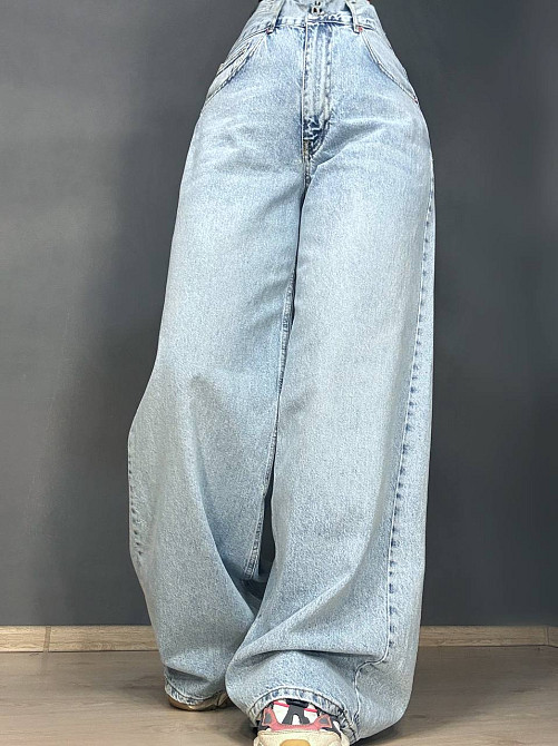 Джинсы женские Its Basic 3096-FS4 palazzo широкие голубые, голубой, 42, 42, 87 см, 113 см Киев - изображение 6