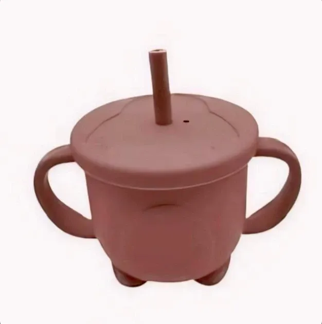 Детская силиконовая посуда Набор детской силиконовой посуды для первого прикорма на присосках. Розовый цвет Киев - изображение 7