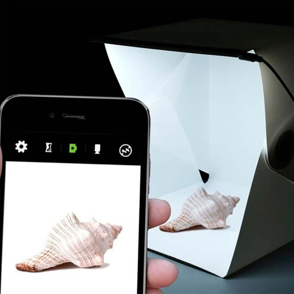 Фотобокс с подсветкой (22×21×21см),от USB SBR Киев - изображение 2