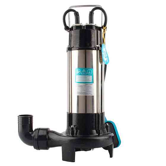 Насос канализационный 1.3кВт Hmax 12м Qmax 300л/мин (с ножом) AQUATICA (773332) Ровно