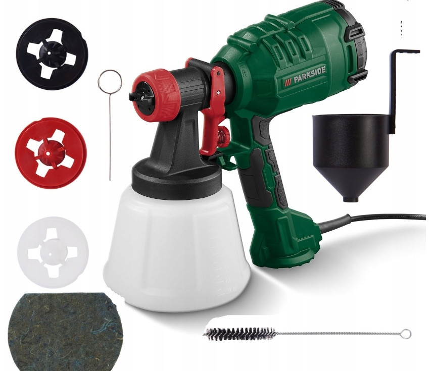 Краскопульт сетевой 1200 мл ,950 мл/мин Parkside (PFS 450 В1) 450 Вт Нововолинськ - фото 1