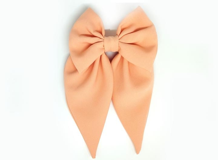 Шпилька для волосся Бант персиковий Київ - фото 1