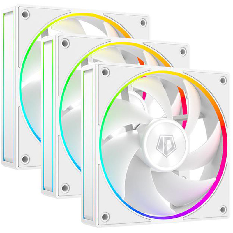 Вентилятор ID-Cooling AF-127-ARGB-W Trio Білий Харьков - изображение 7