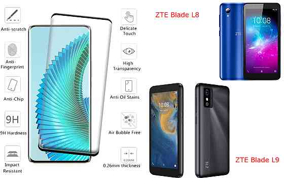 Защитное стекло HyperGlass Pro для ZTE Blade L8, ZTE Blade L9 – максимальная чувствительность и защита Киев