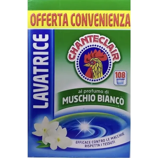 Пральний порошок універсал ChanteClair Musc Blanc 6,47 кг 108 ст Львів - фото 1