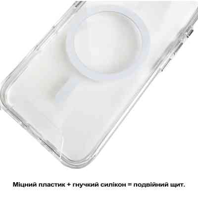 Чохол до мобільного телефона BeCover Space Case MagSafe Apple iPhone 16e Transparent (713884) Вінниця