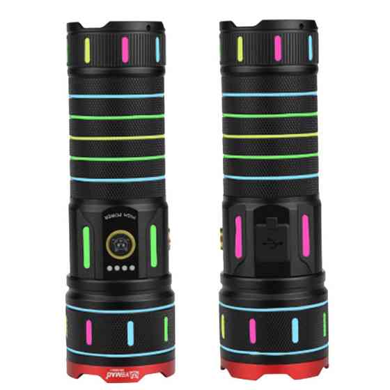 Ручний ліхтар YEMAO YM-G634-1, 2500LM, 30 W LED, 1*40700 акум, TYPE-C Дніпро