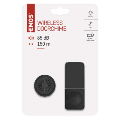 Дверний дзвінок EMOS бездротовий EMOS P5734B (P5734B) Вінниця - фото 12