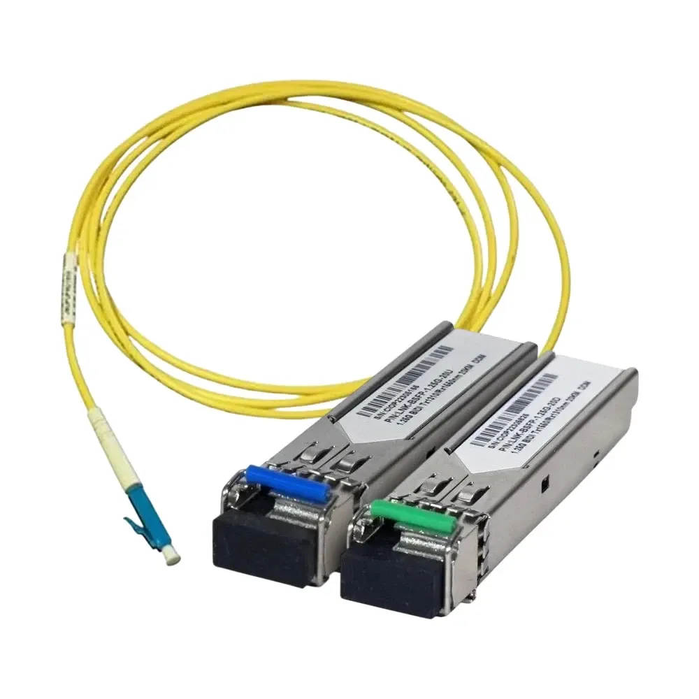 Комплект двох модулів оптичних E-LINK 1550nmTX (20km) та 1310nmTX (20km) + Подарунок: Патч-корд оптичний Patchcord Київ - фото 1