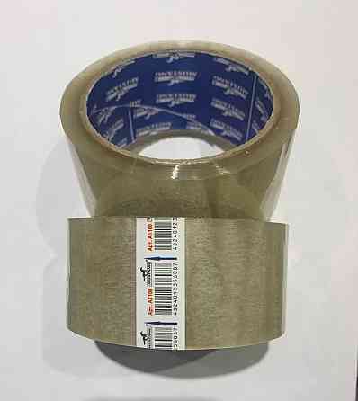 Клейкая лента упаковочная прозрачная MUSTANG 45мм х 50м Ровно