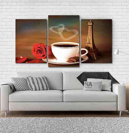 Модульна картина Чашка Кави Art-116_3 Київ