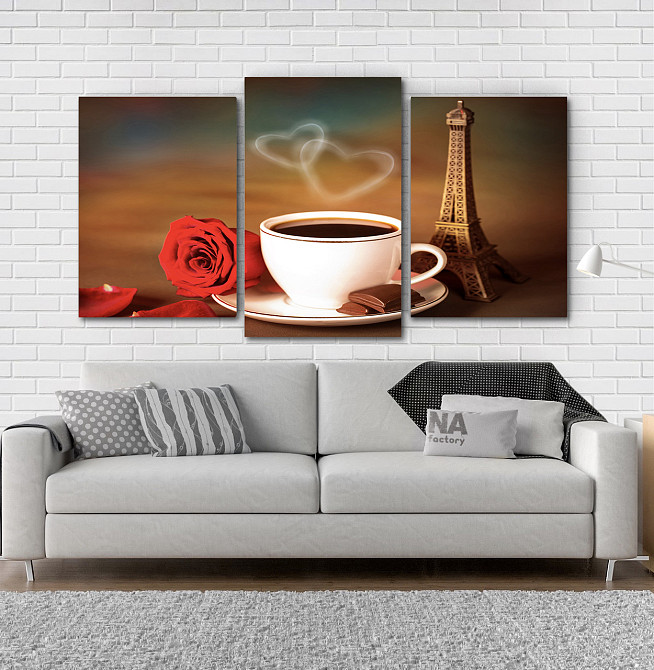 Модульна картина Чашка Кави Art-116_3 Київ - фото 2