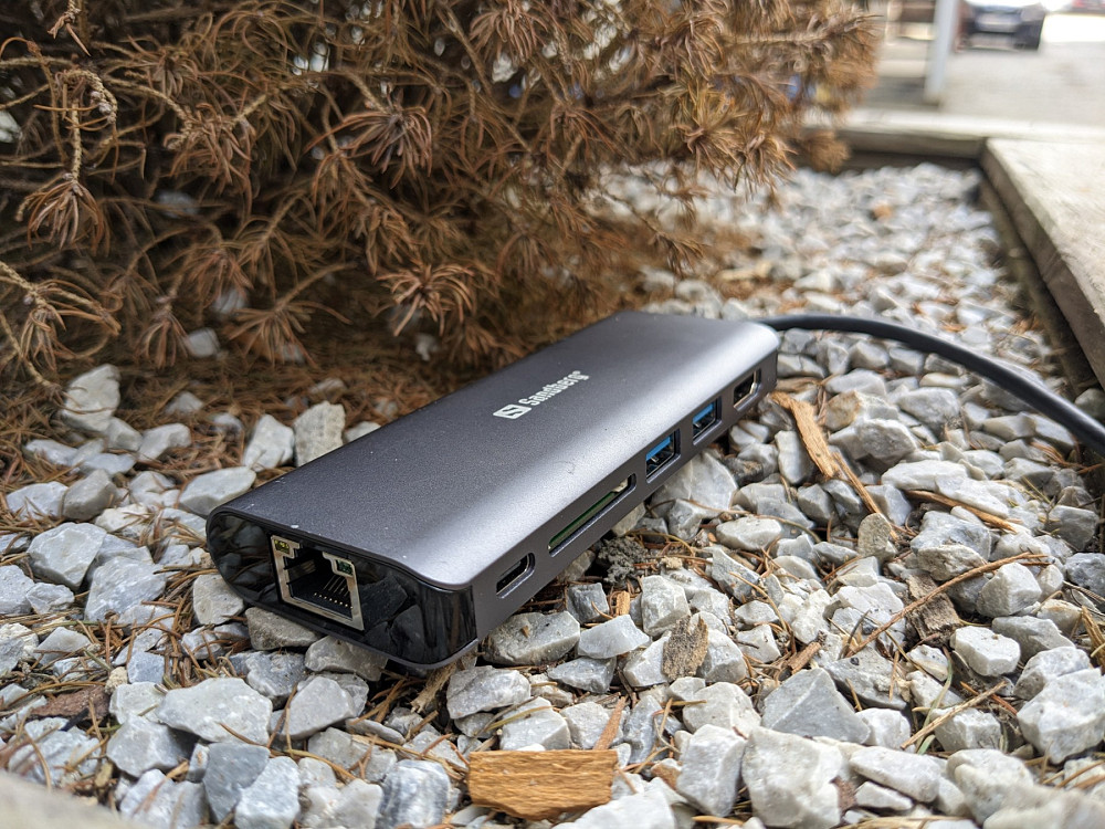 Концентратор Sandberg USB-C 5 in 1 Луцк - изображение 1