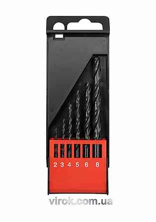 Свердла по металу YATO : HSS, Ø= 2-8 мм. Набір 6 Шт. [15/60] Одесса