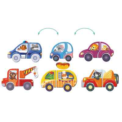 Навчальний набір DoDo Магнітна гра Дорожні пригоди (200244) Вінниця