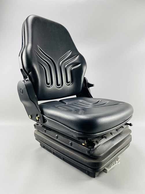 Сиденье трактора и спец. техники универсальное.  полиуретановая пена высокой плотности + кож. зам амортизация Мукачево - изображение 10