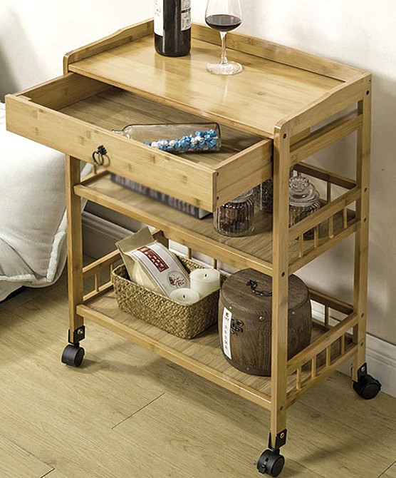 Сервірувальний столик "Обенро" сієна Миколаїв - фото 1