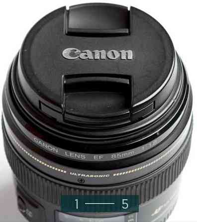 Об'єктив: Canon EF 85mm. F/1.8 USM Київ