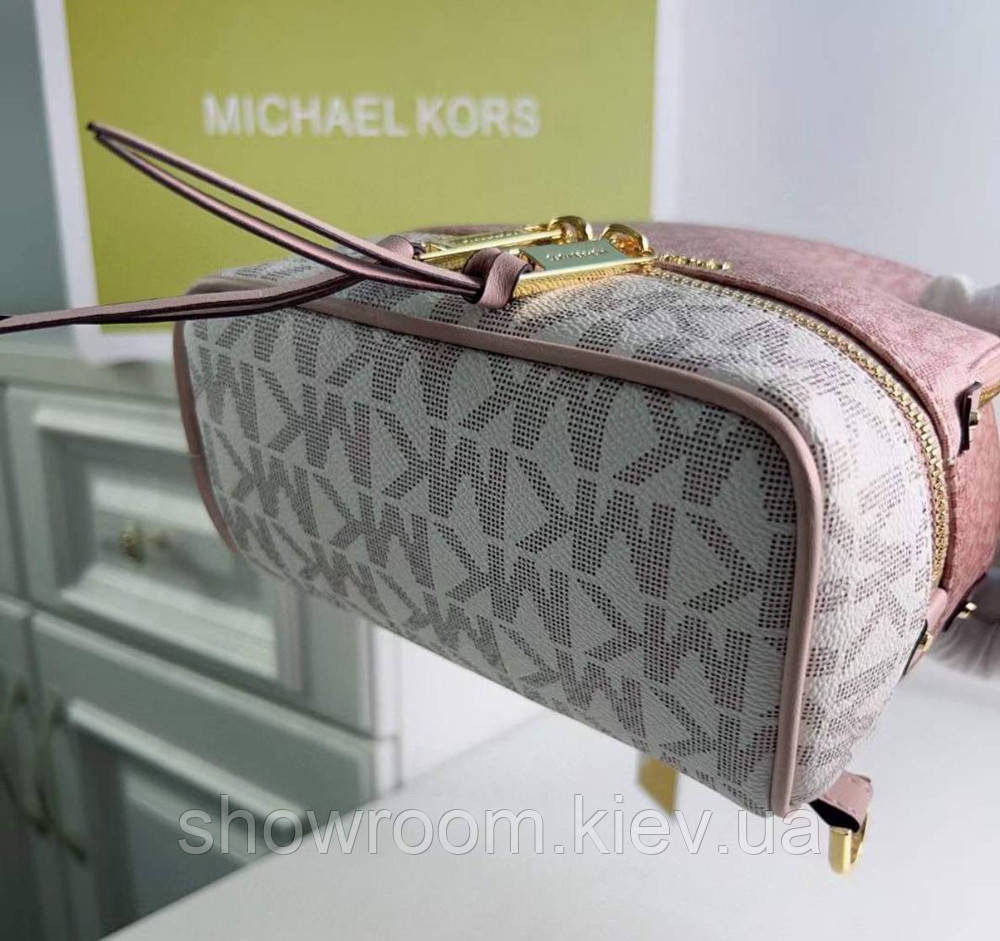 Женский рюкзак Michael Kors Rhea Zip mini Rose Lux Киев - изображение 5