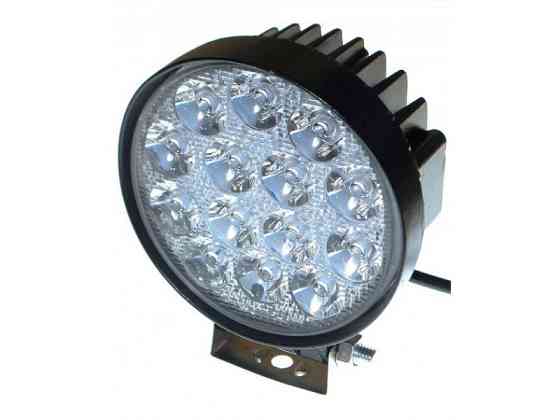 Фара додаткового світла 27T - 42W / 55 /Spot спрямований промінь світла кут світіння 30° вольтаж 12-24V Харків