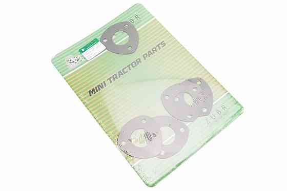 Прокладка глушника R175A/R180NM 3отв., коліно-глушник, к-кт 5шт, (на блістері) Київ