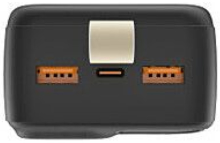 Павербанк Power Bank Golf P53 30000mAh. ( PD20W- QC22.5W) Black. Київ - фото 3