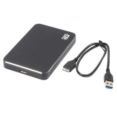 Карман внешний AgeStar 2.5", USB3.1, черный (31UB2A18 (Black)) Винница - изображение 2