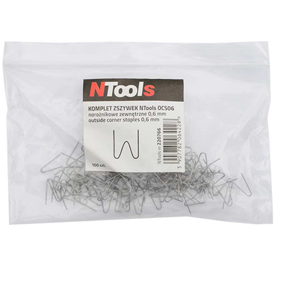 Набір скоб кутових зовнішніх для зварювання NTools 